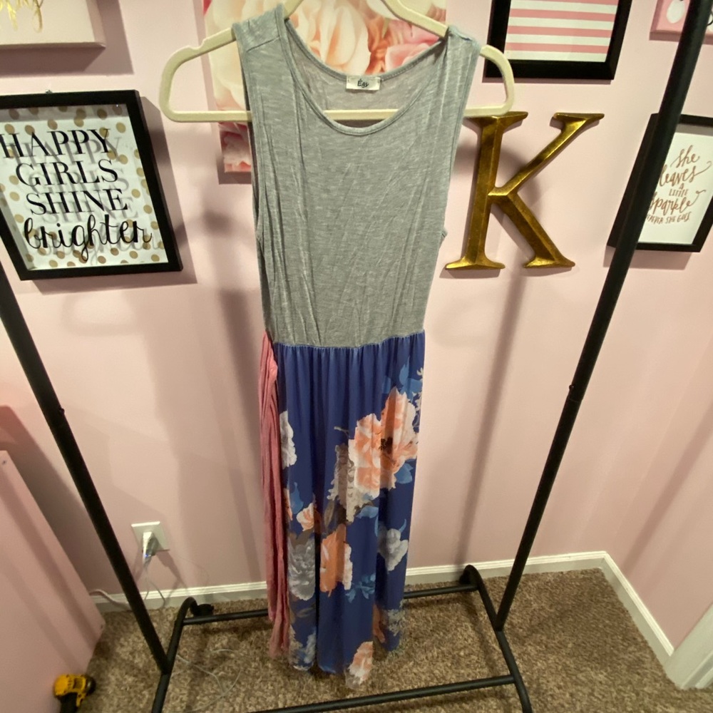 Floral Maxi with Bow